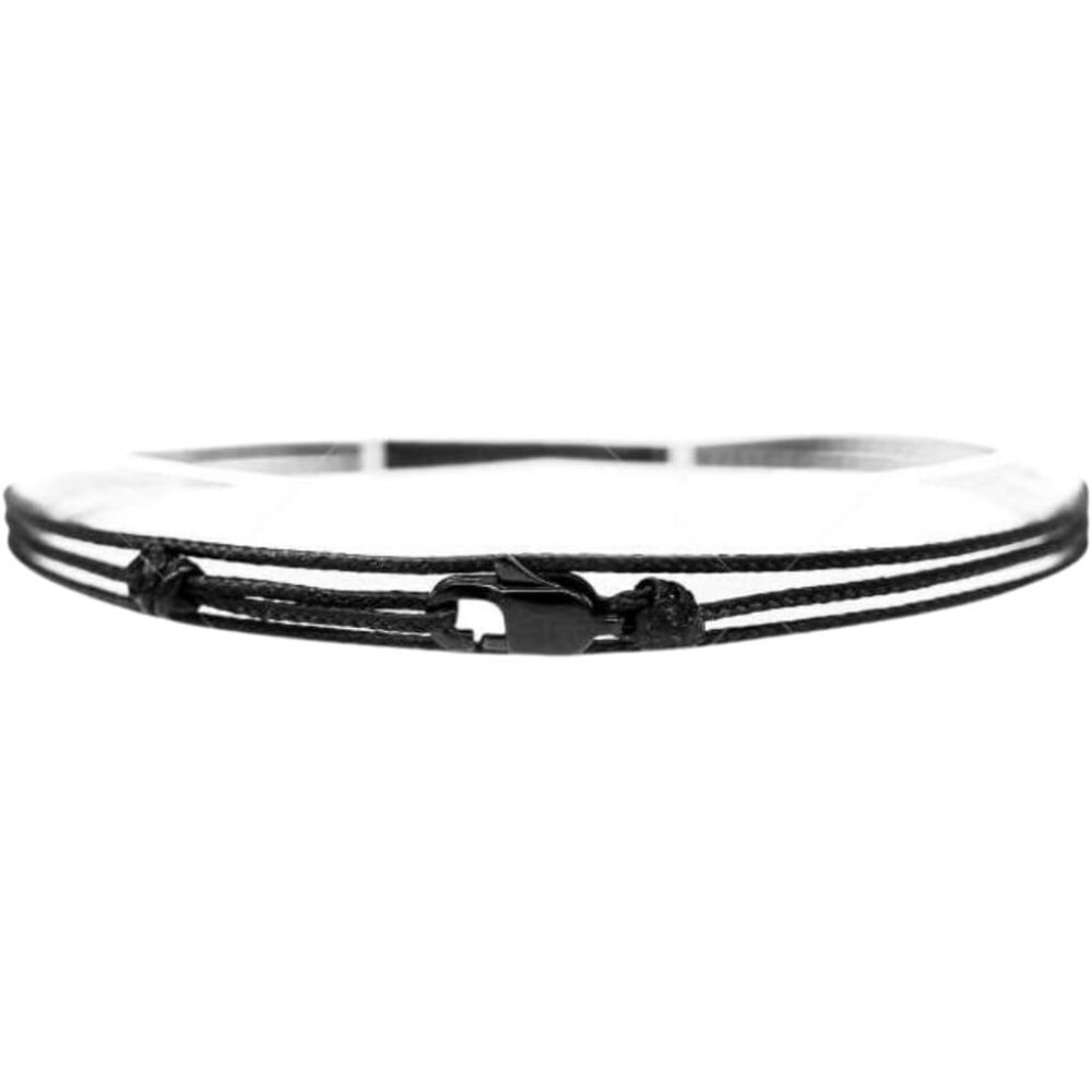 Versatile Waterproof Rope Bracelet for Men - Handmade Adjustable Nautical Style